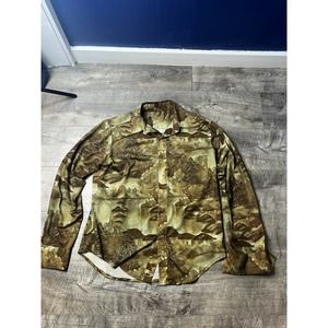 Handmade Forest Scenery Collard Shirt